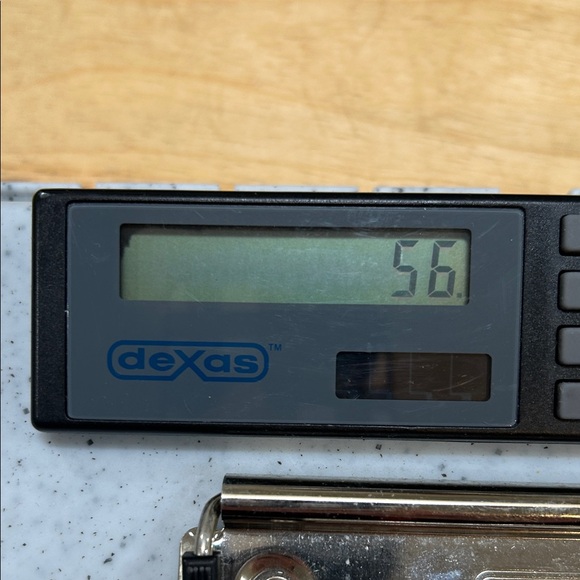 Dexas White Clipboard with Solar Calculator & Inside Storage & Handle - Picture 13 of 14